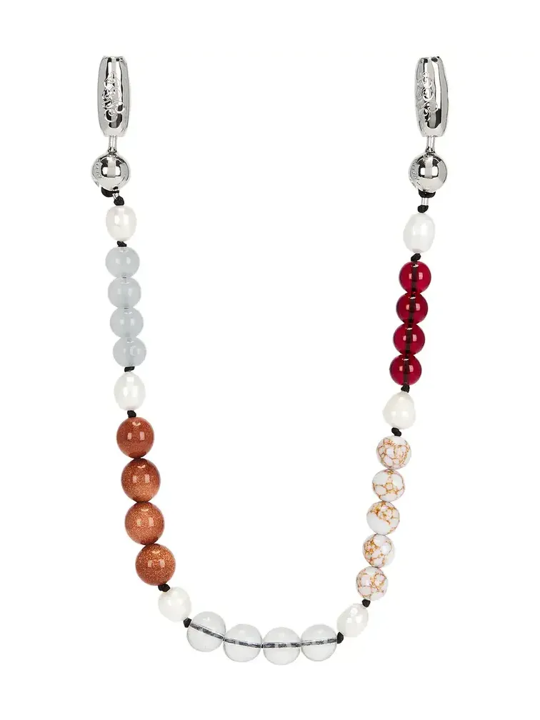 ossa Stone & Pearl Wristlet