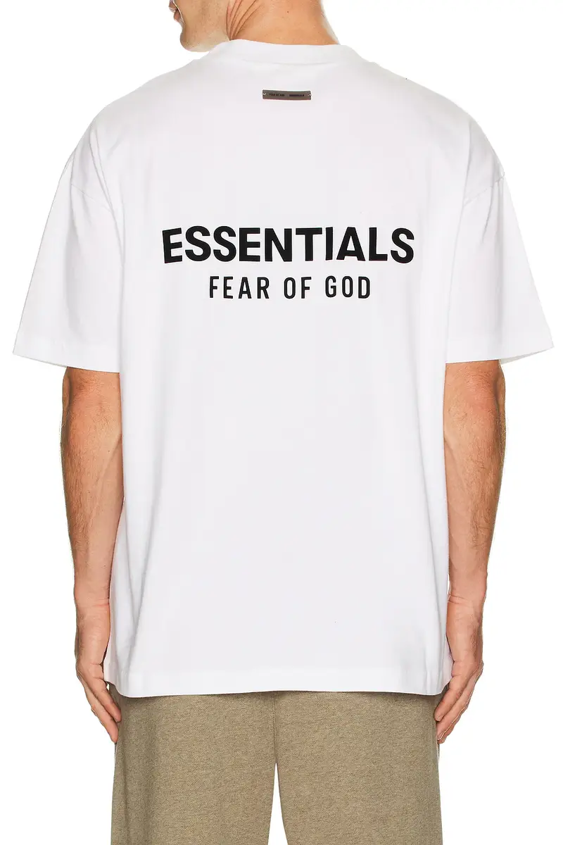 Fear of God Essentials Classic Short Sleeve Tee | Image 1 Fear of God Essentials Classic Short Sleeve Tee | Image 1