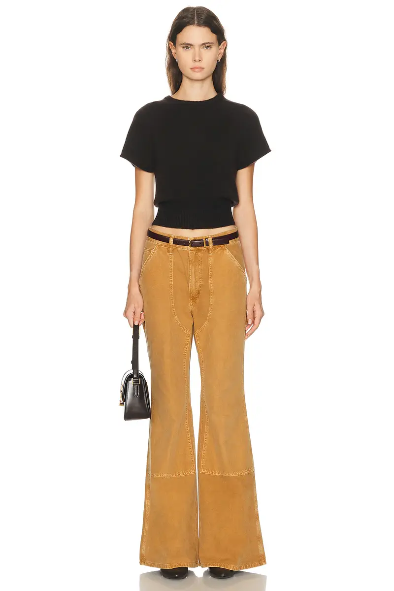 Polo Ralph Lauren Flare Canvas Pant | Thumbnail 5 Polo Ralph Lauren Flare Canvas Pant | Thumbnail 5