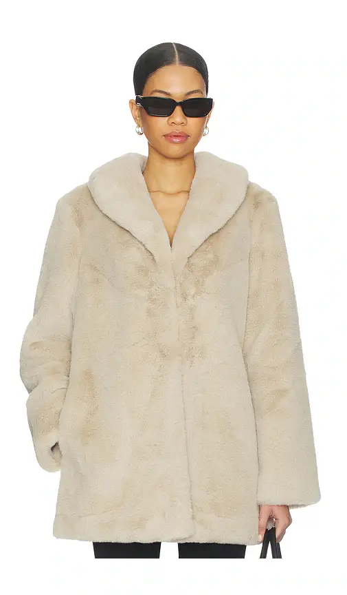 MAJORELLE Tatiana Faux Fur Coat | Thumbnail 2 MAJORELLE Tatiana Faux Fur Coat | Thumbnail 2