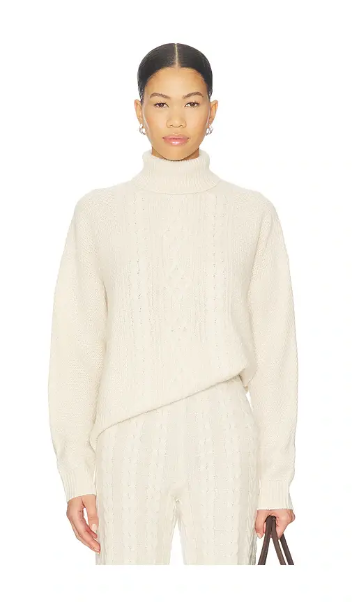 Aexae Cashmere Knit Roll Neck Jumper