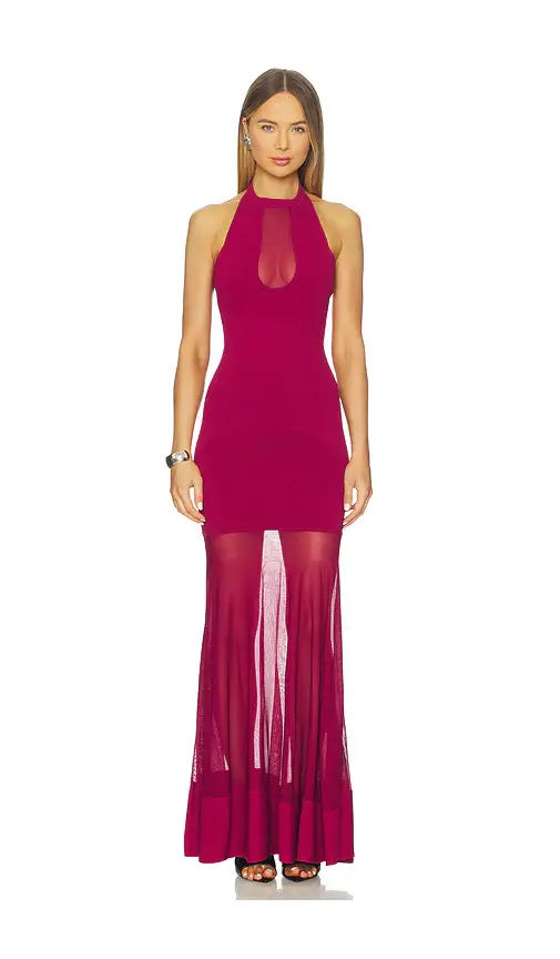 Dodiee Charlene Halter Dress