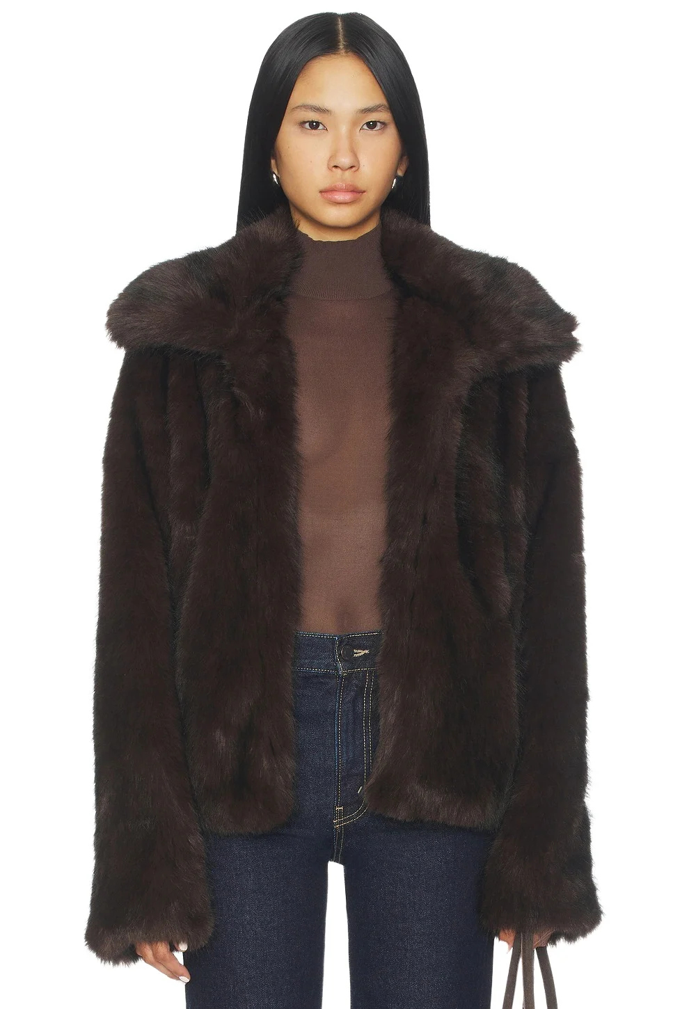 SNDYS Leila Faux Fur Jacket