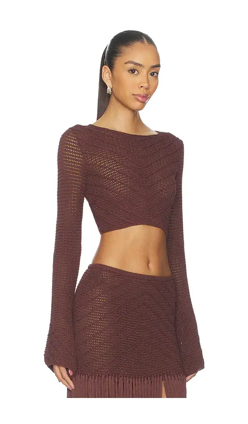 DEVON WINDSOR Erin Longsleeve Top | Thumbnail 2 DEVON WINDSOR Erin Longsleeve Top | Thumbnail 2