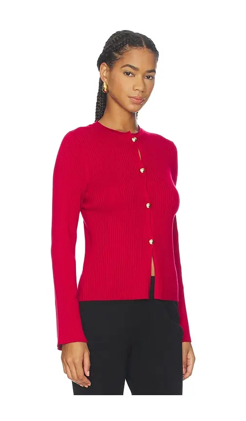 525 America 525 Ribbed Button Front Top | Thumbnail 2