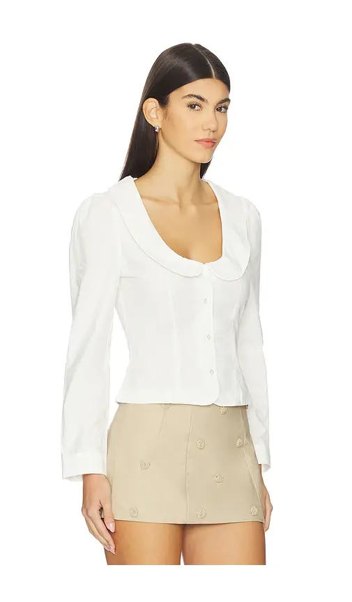 My Mum Made It Curved Collar Button Shirt | Thumbnail 2