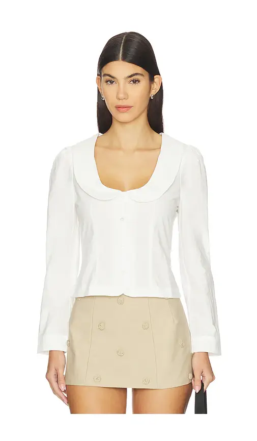 My Mum Made It Curved Collar Button Shirt