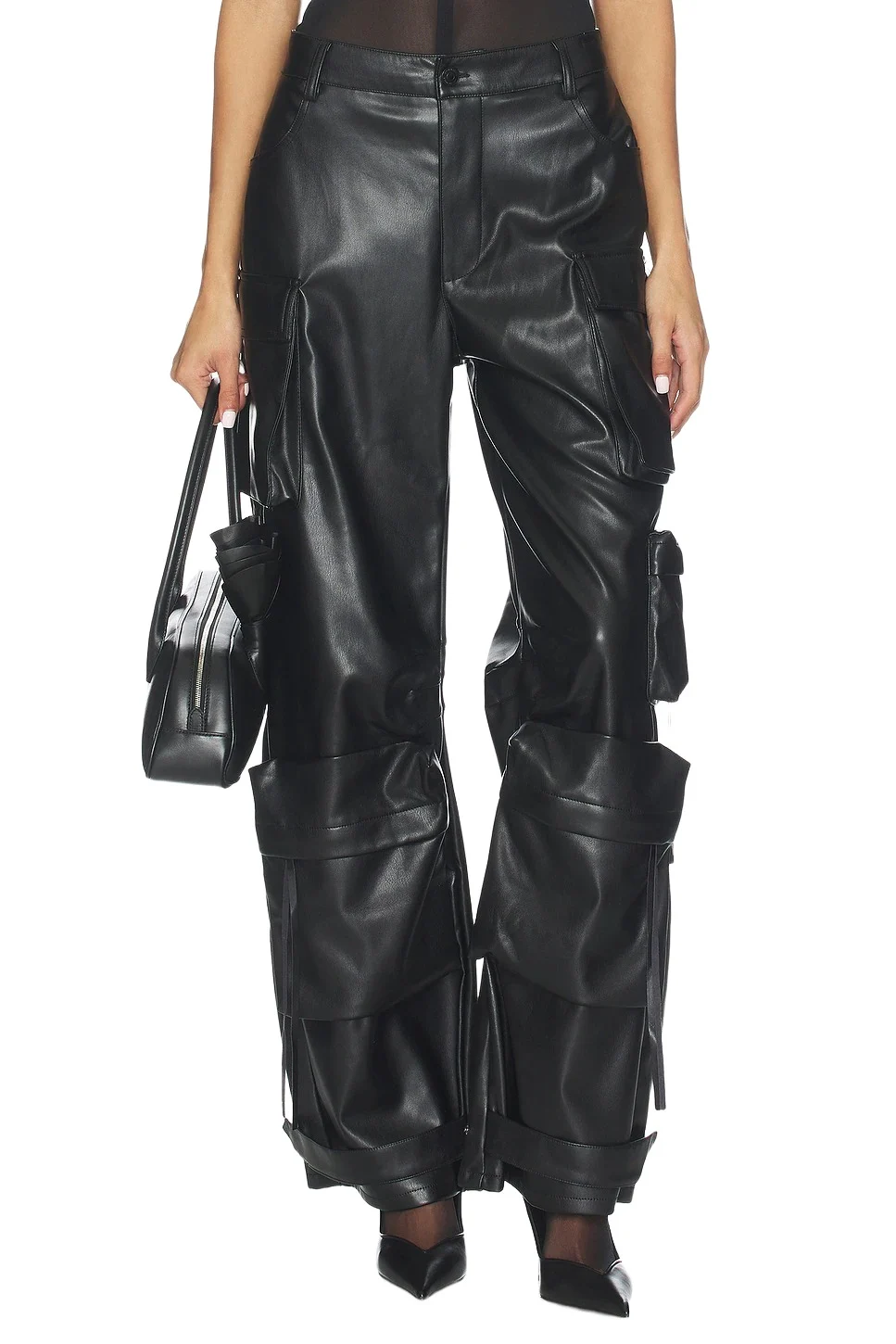 Steve Madden Duo Faux Leather Pant