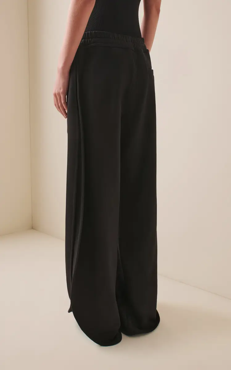 Alaïa Cotton Barrel-Leg Jogger Sweatpants | Thumbnail 4