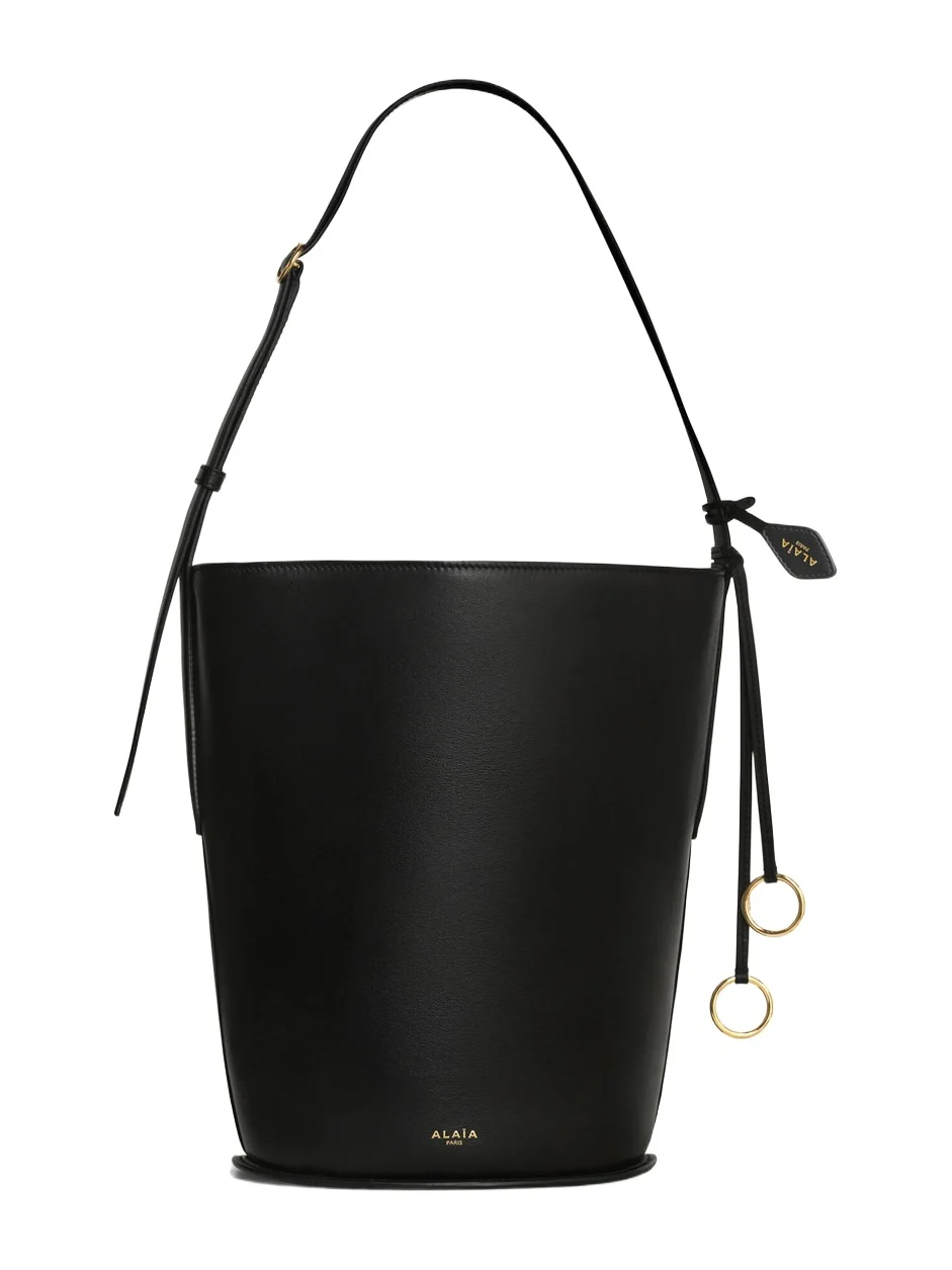 Leather Bucket Tote Bag Leather Bucket Tote Bag