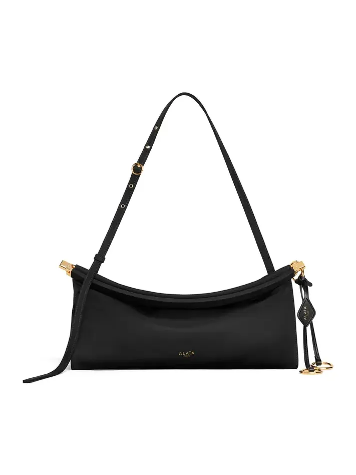 Le Click Medium Nylon East-West Shoulder Bag Le Click Medium Nylon East-West Shoulder Bag