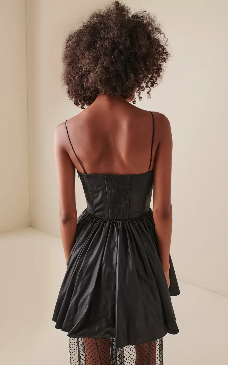 Alaïa Nylon Mini Dress | Thumbnail 4 Alaïa Nylon Mini Dress | Thumbnail 4