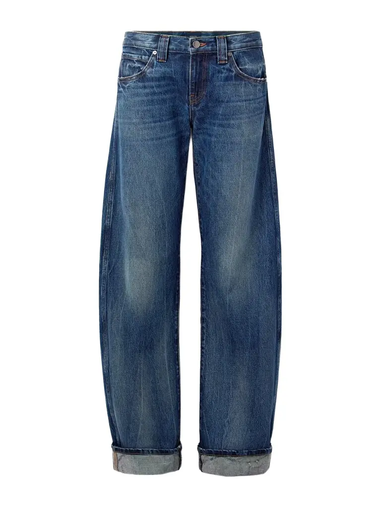 Khaite Karo Mid-rise Barrel-leg Jeans | Image 1 Khaite Karo Mid-rise Barrel-leg Jeans | Image 1