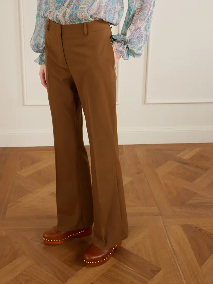 Etro Wool-blend Flared Pants | Thumbnail 3 Etro Wool-blend Flared Pants | Thumbnail 3