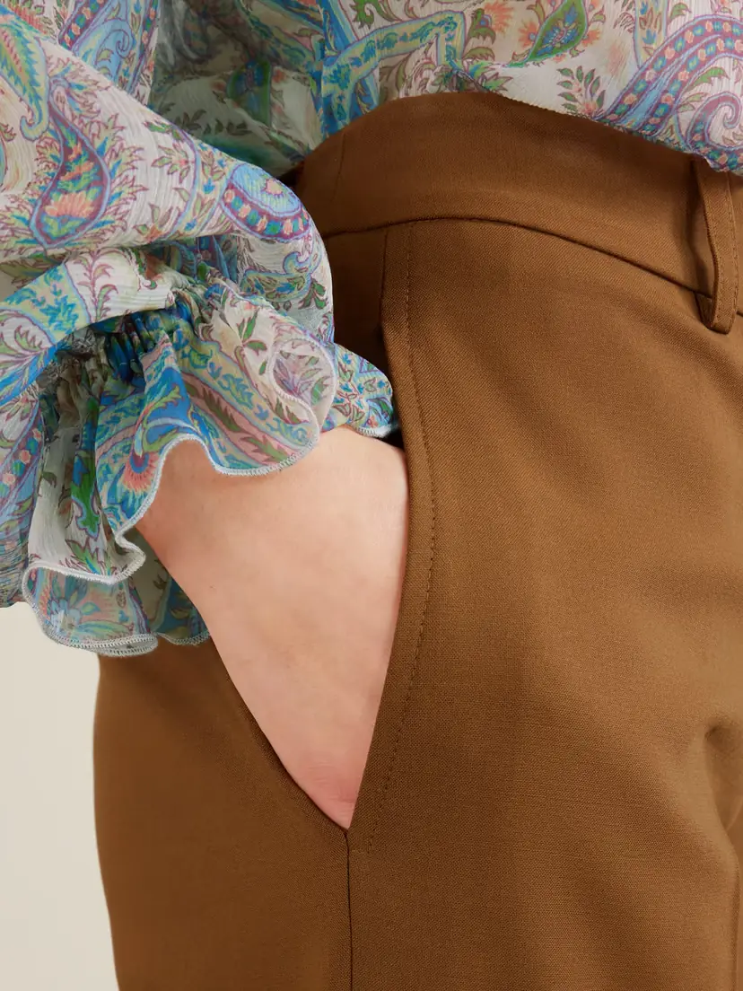 Etro Wool-blend Flared Pants | Thumbnail 5 Etro Wool-blend Flared Pants | Thumbnail 5