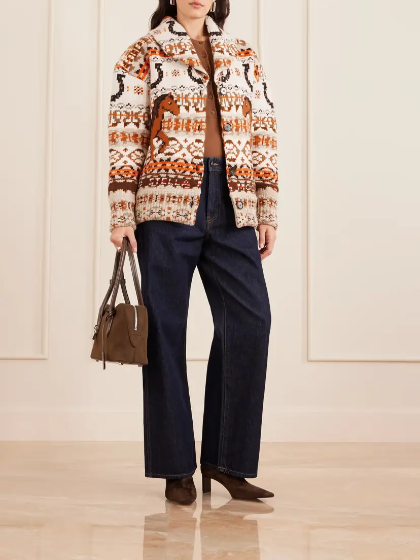 Stella McCartney Jacquard-knit Wool Cardigan | Thumbnail 2