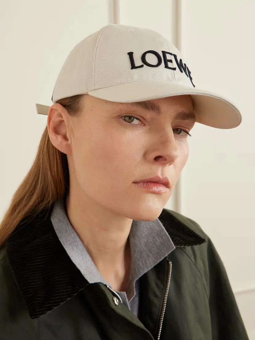 Loewe + Louis Wain Leather-trimmed Embroidered Cotton-canvas Baseball Cap | Thumbnail 2