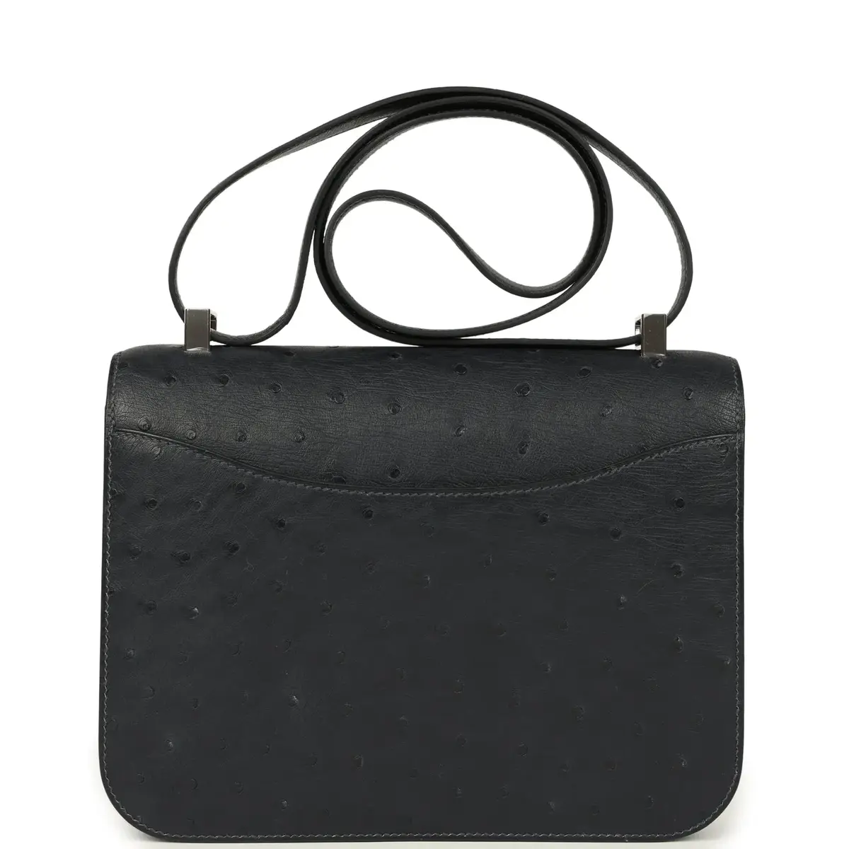 HERMÈS Hermes Constance 1-24 Caban Ostrich Palladium Hardware | Thumbnail 4 HERMÈS Hermes Constance 1-24 Caban Ostrich Palladium Hardware | Thumbnail 4