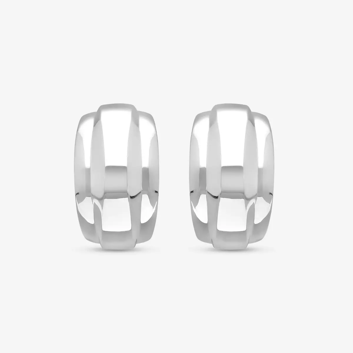 Chopard Chopard La Strada 18K White Gold Hoop Earrings by The Solist | Thumbnail 2 Chopard Chopard La Strada 18K White Gold Hoop Earrings by The Solist | Thumbnail 2