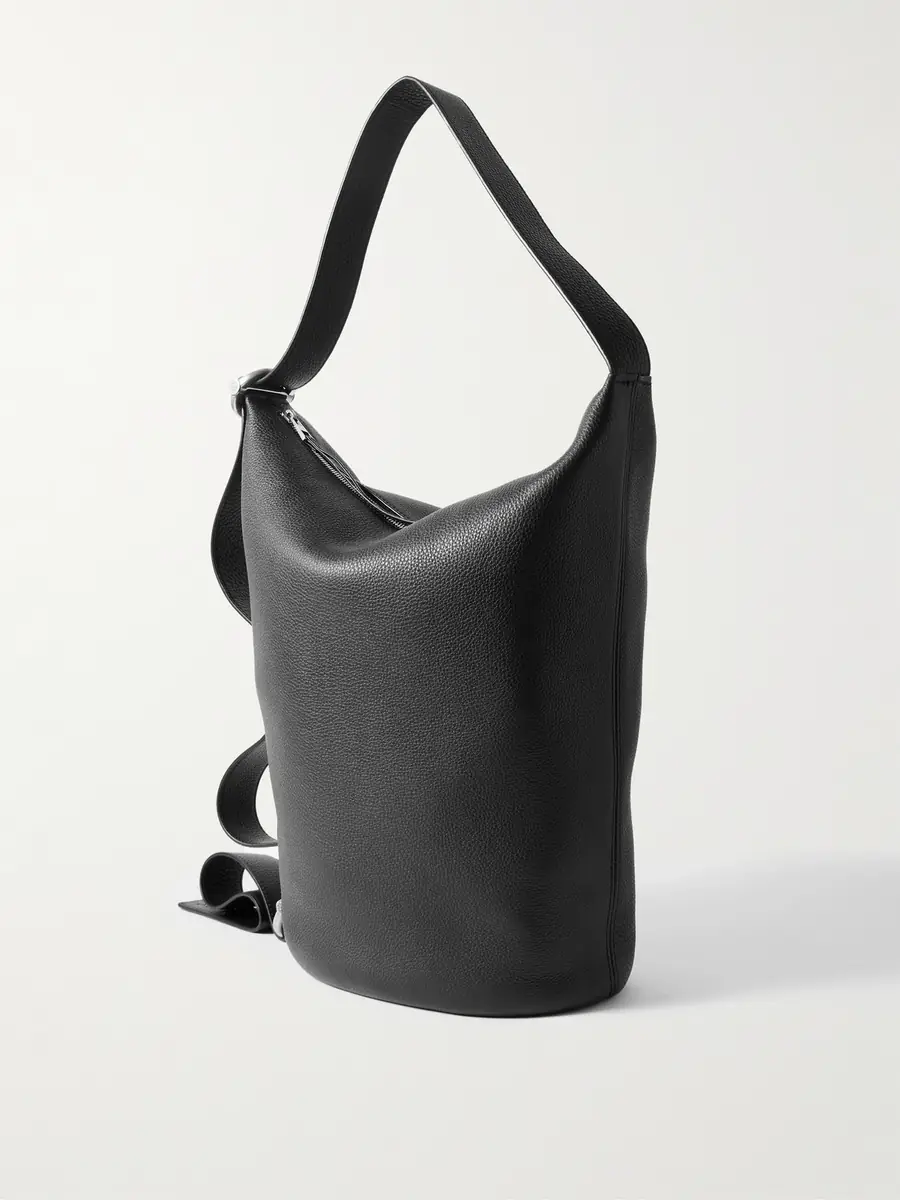 Loewe Loop Medium Logo-Debossed Leather Bucket Bag - Men | Thumbnail 3 Loewe Loop Medium Logo-Debossed Leather Bucket Bag - Men | Thumbnail 3