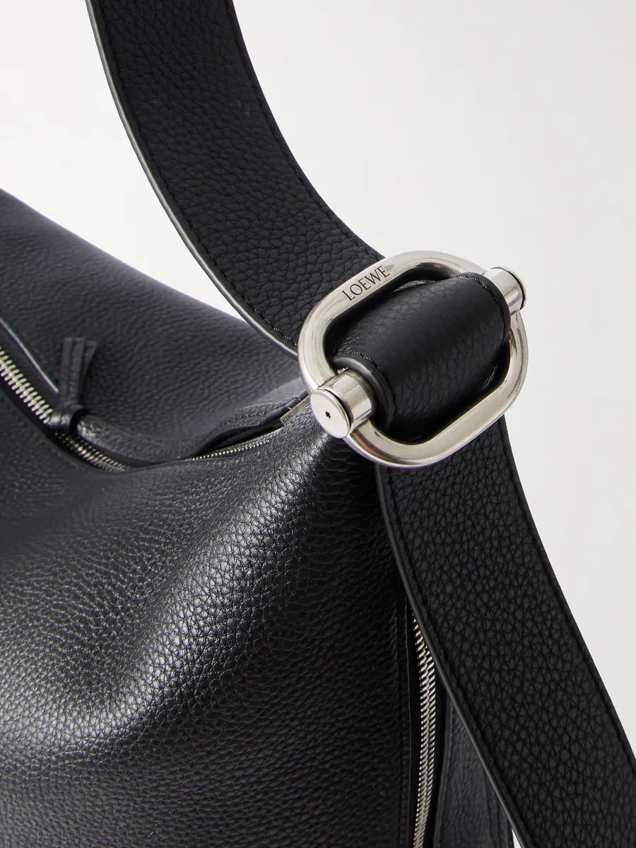 Loewe Loop Medium Logo-Debossed Leather Bucket Bag - Men | Thumbnail 4 Loewe Loop Medium Logo-Debossed Leather Bucket Bag - Men | Thumbnail 4