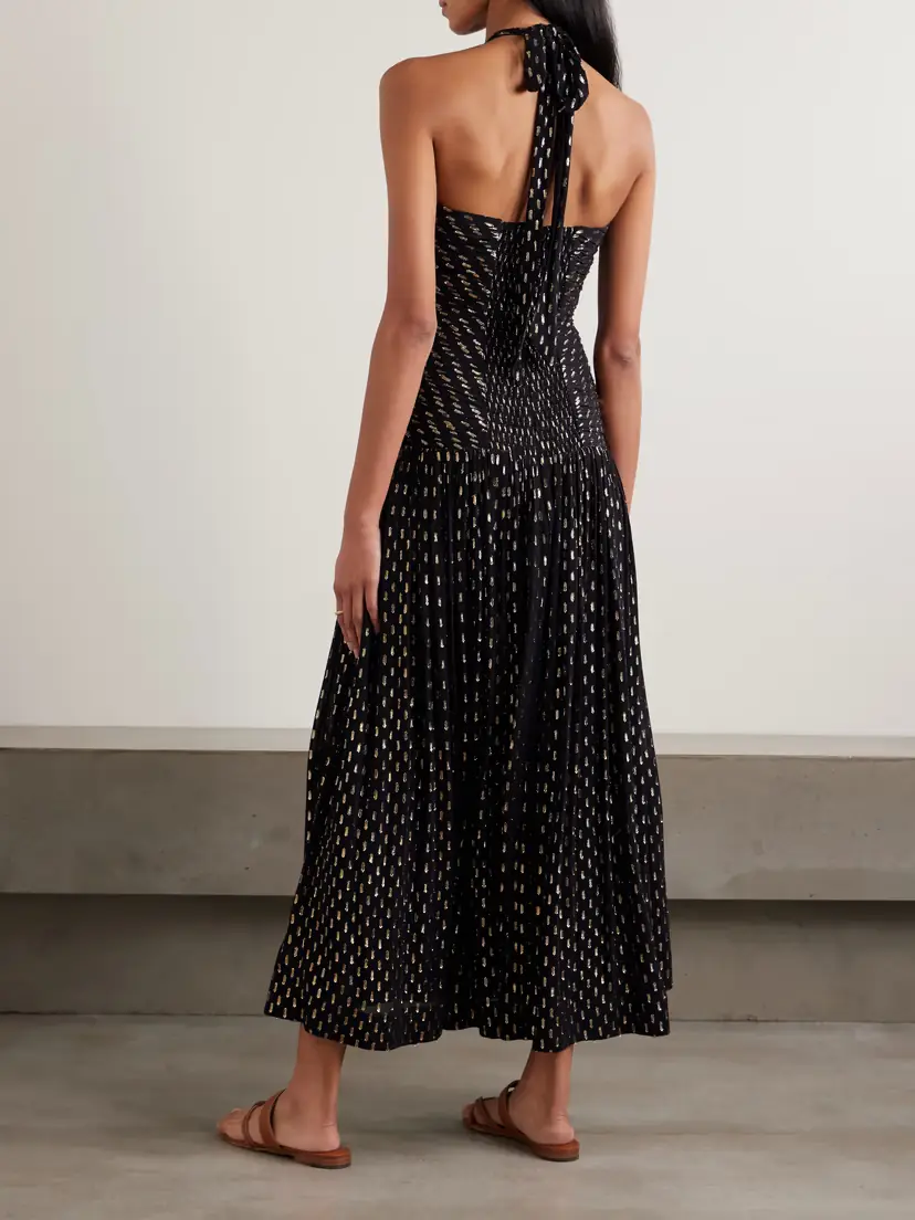 Zimmermann Daylight Cutout Fil Coupé-voile Halterneck Midi Dress | Thumbnail 3