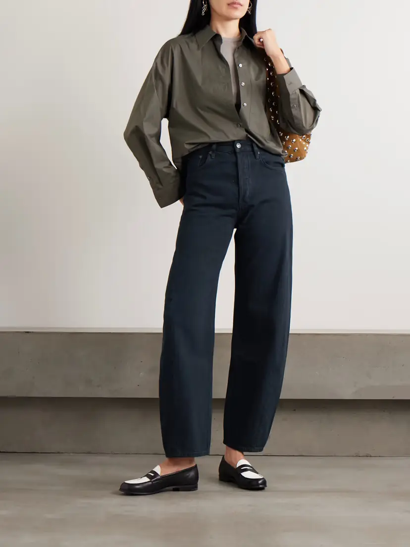 AGOLDE Luna Pieced High-waist Tapered Jeans | Thumbnail 2 AGOLDE Luna Pieced High-waist Tapered Jeans | Thumbnail 2