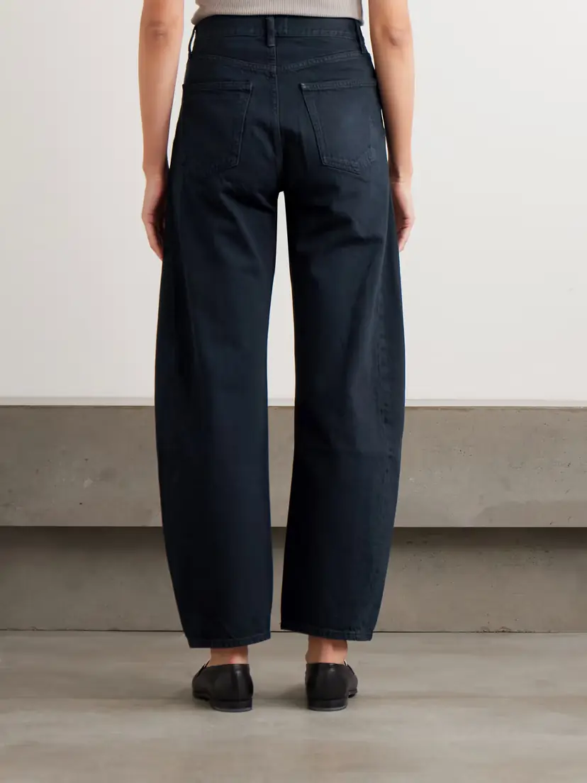 AGOLDE Luna Pieced High-waist Tapered Jeans | Thumbnail 4 AGOLDE Luna Pieced High-waist Tapered Jeans | Thumbnail 4