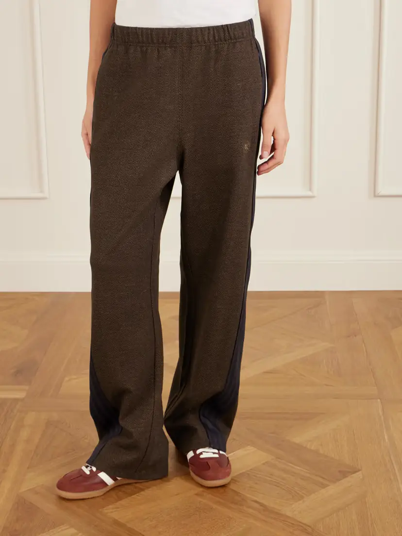 Aimé Leon Dore Striped Herringbone Wool And Cotton-blend Track Pants | Thumbnail 3 Aimé Leon Dore Striped Herringbone Wool And Cotton-blend Track Pants | Thumbnail 3
