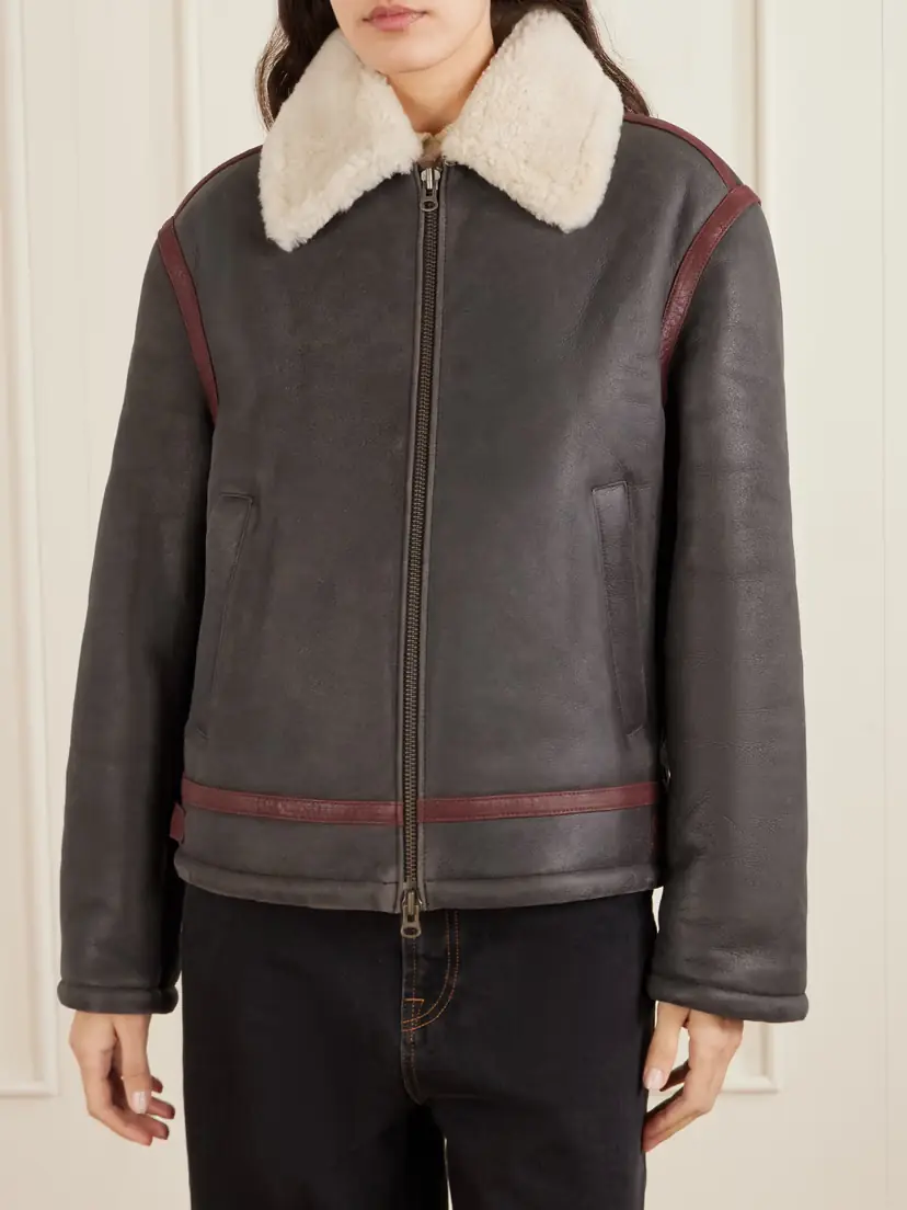 Aimé Leon Dore Printed Shearling Jacket | Thumbnail 3