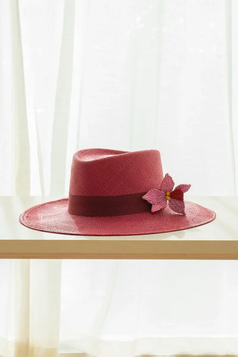 AMOR Y MEZCAL Canopy Bourgunty Hat | Thumbnail 3