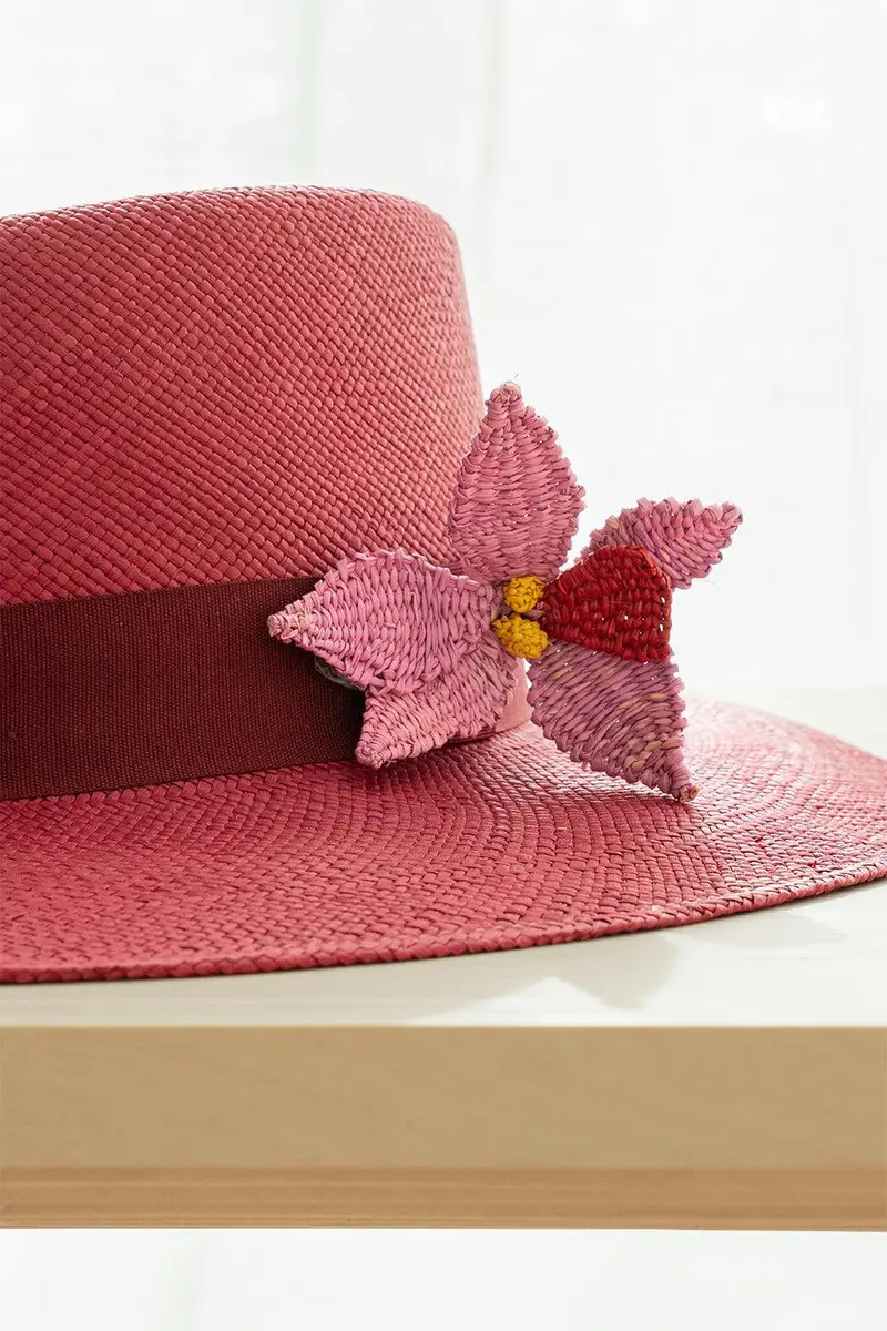 AMOR Y MEZCAL Canopy Bourgunty Hat | Thumbnail 4