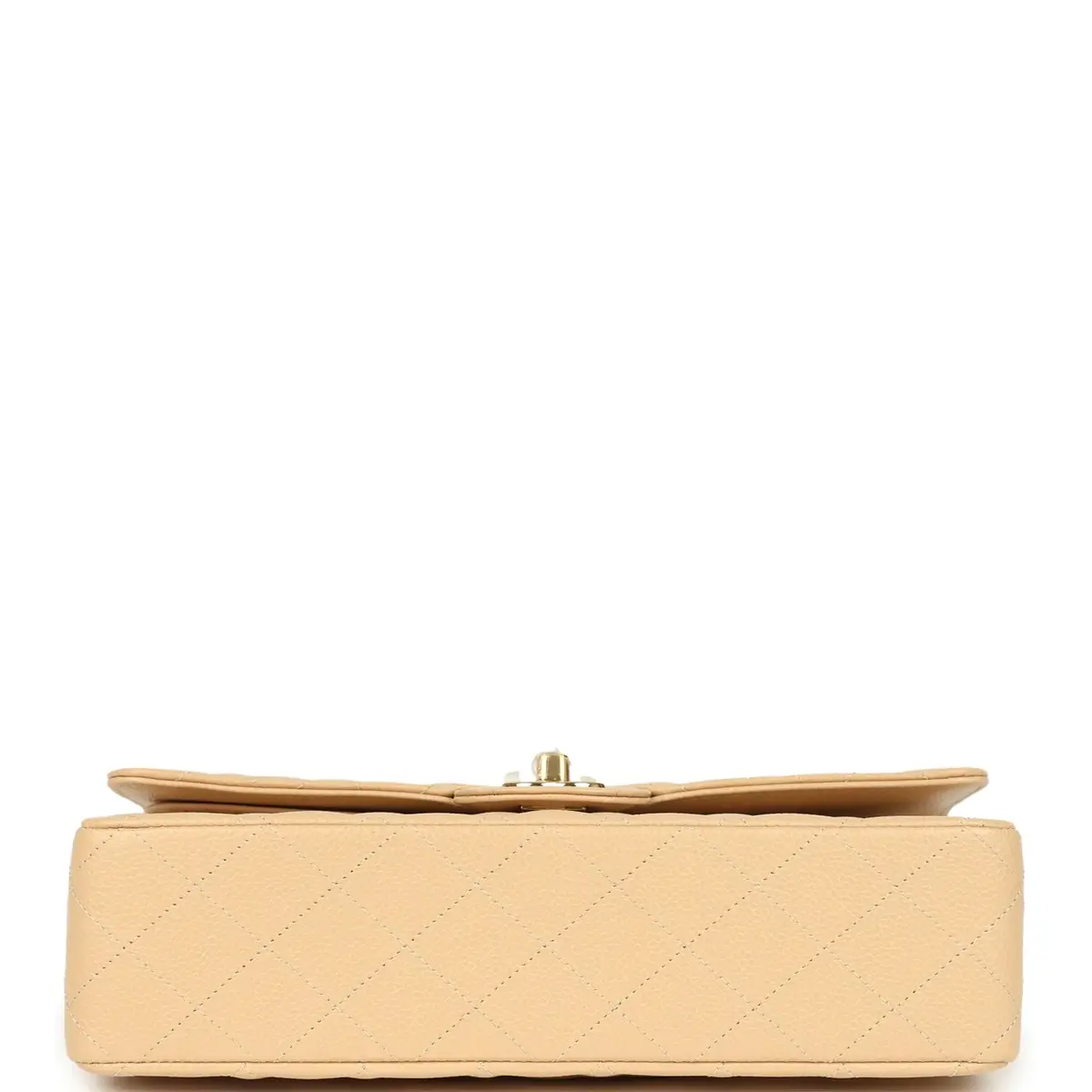 Chanel Chanel Medium Classic Double Flap Beige Caviar Gold Hardware | Thumbnail 6 Chanel Chanel Medium Classic Double Flap Beige Caviar Gold Hardware | Thumbnail 6