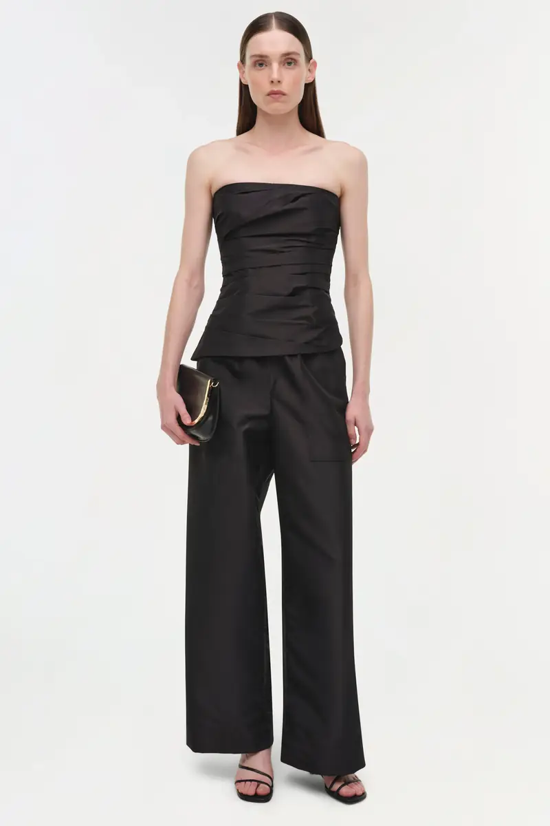 Simkhai Arden Taffeta Pull On Pant | Thumbnail 2 Simkhai Arden Taffeta Pull On Pant | Thumbnail 2