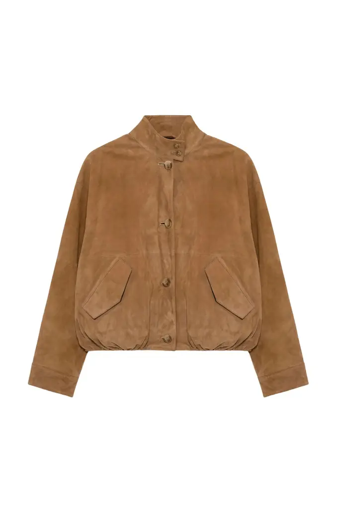 Simkhai Marley Suede Jacket | Image 1 Simkhai Marley Suede Jacket | Image 1