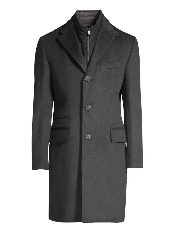 CORNELIANI Men's Char ID Topcoat