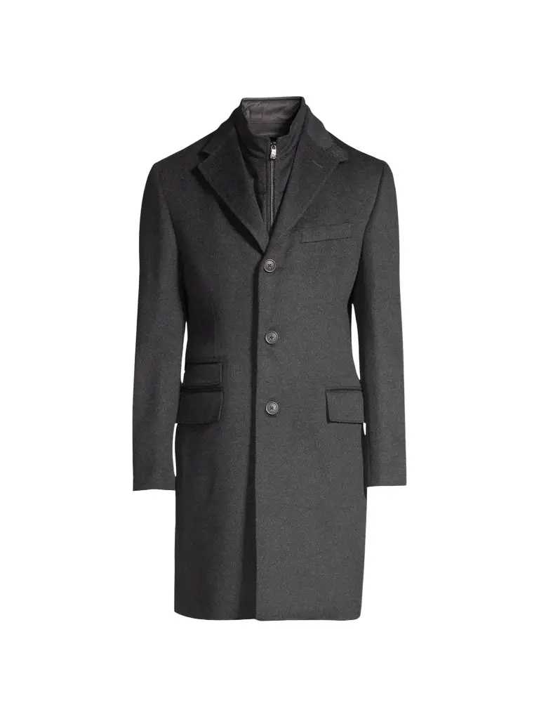 CORNELIANI Men's Char ID Topcoat