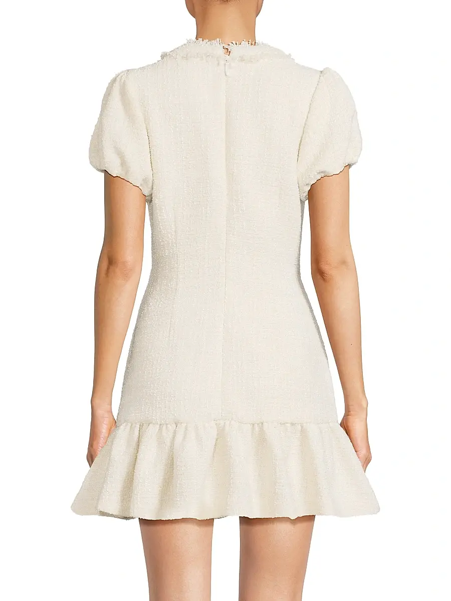 Likely Women's Drop 11 Seraphine Tweed Minidress | Thumbnail 5 Likely Women's Drop 11 Seraphine Tweed Minidress | Thumbnail 5