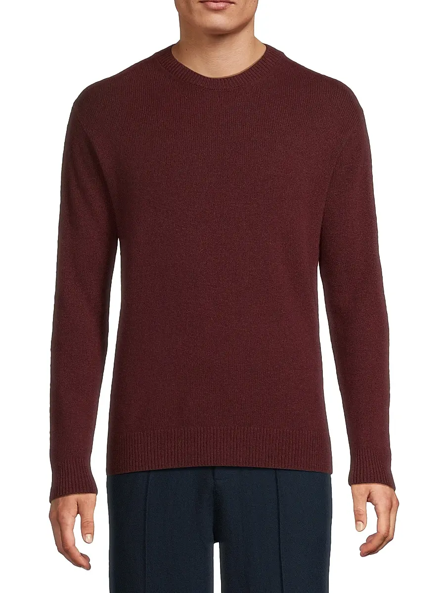 The Elder Statesman Men's Statesman Cashmere Crewneck Sweater | Thumbnail 3