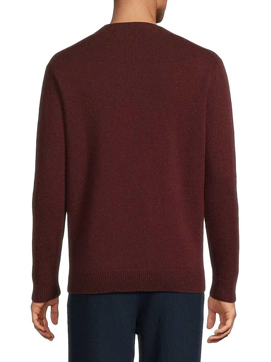 The Elder Statesman Men's Statesman Cashmere Crewneck Sweater | Thumbnail 5