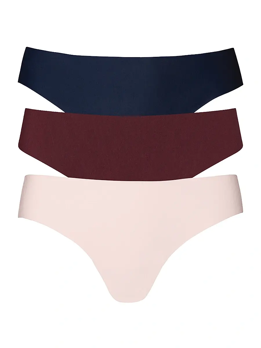 Commando Women's Butter 3-Pack Thong Briefs | Image 1 Commando Women's Butter 3-Pack Thong Briefs | Image 1
