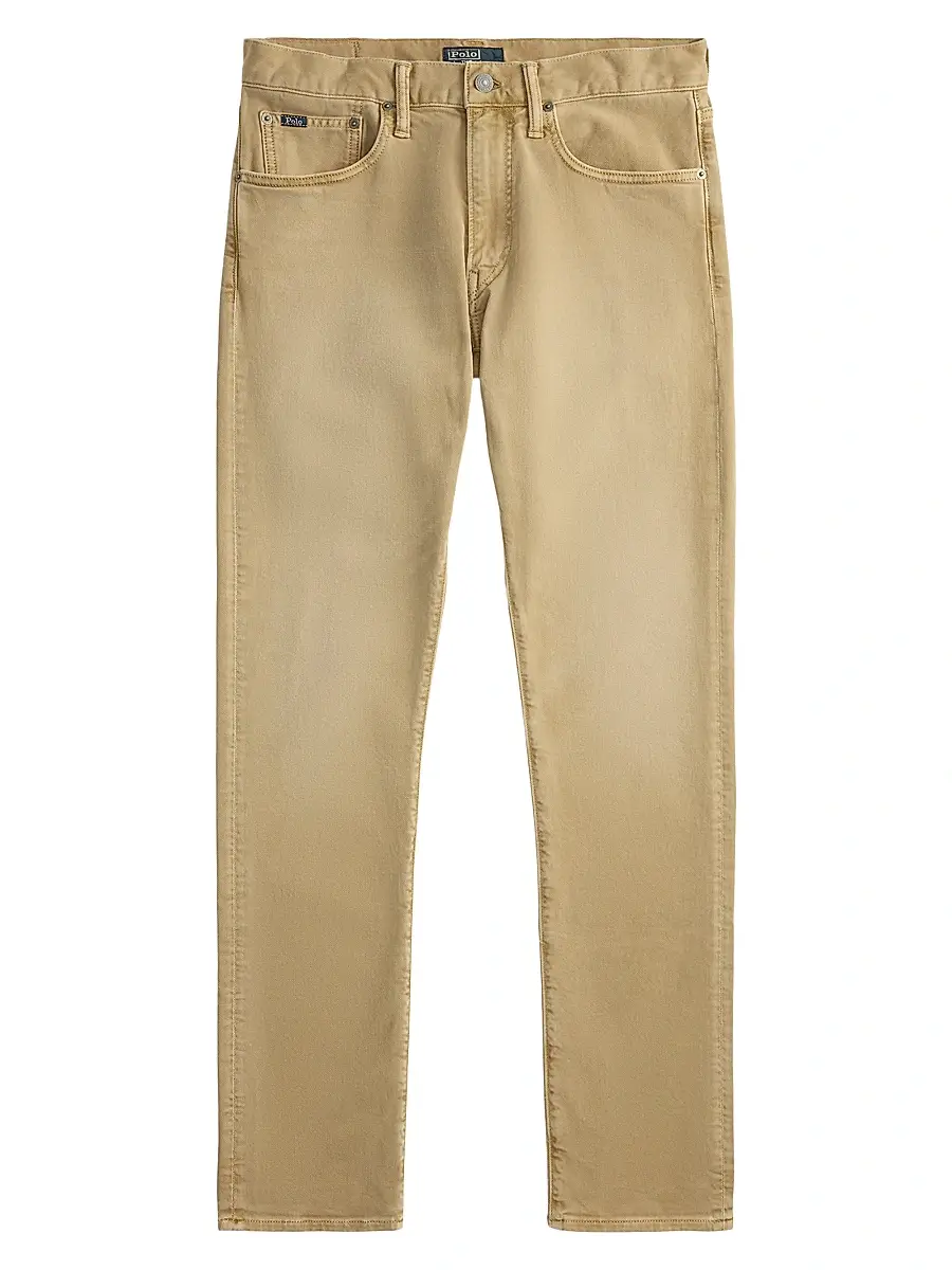 Polo Ralph Lauren Men's Sullivan Slim-Fit Straight-Leg Jeans - Hillstone Classic Camel | Image 1 Polo Ralph Lauren Men's Sullivan Slim-Fit Straight-Leg Jeans - Hillstone Classic Camel | Image 1