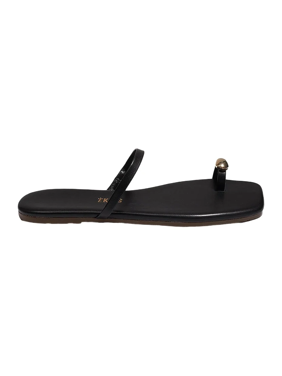 TKEES Women's Cole Leather Flat Sandals