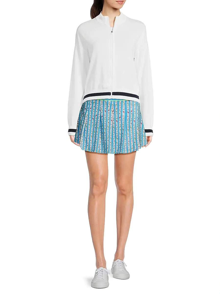 Lucky in Love Women's Mini Bar Pleat Skort | Thumbnail 2 Lucky in Love Women's Mini Bar Pleat Skort | Thumbnail 2