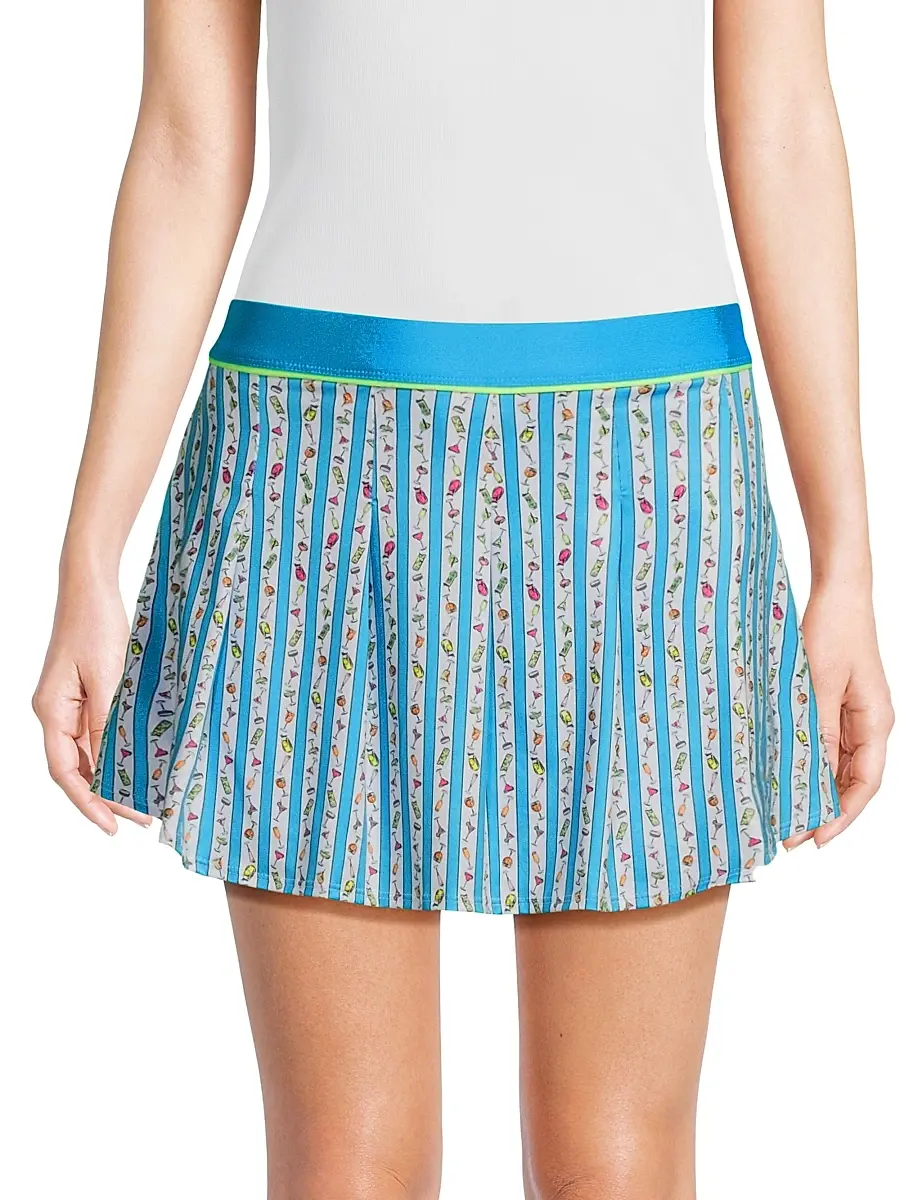 Lucky in Love Women's Mini Bar Pleat Skort | Thumbnail 3 Lucky in Love Women's Mini Bar Pleat Skort | Thumbnail 3