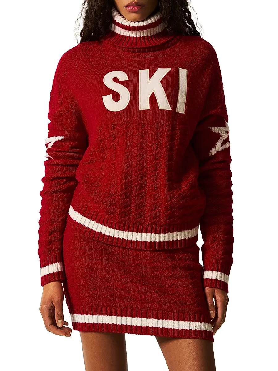 Perfect Moment Women's Glacier Wool Turtleneck Sweater | Thumbnail 3 Perfect Moment Women's Glacier Wool Turtleneck Sweater | Thumbnail 3