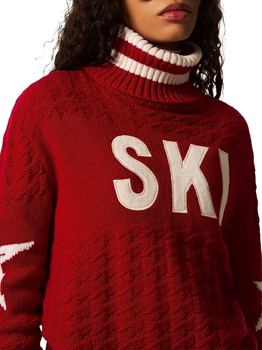 Perfect Moment Women's Glacier Wool Turtleneck Sweater | Thumbnail 6 Perfect Moment Women's Glacier Wool Turtleneck Sweater | Thumbnail 6