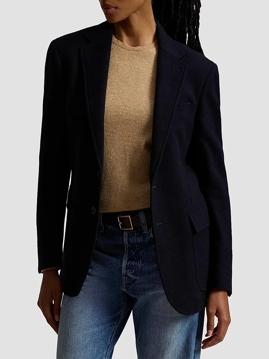 Polo Ralph Lauren Men's Cashmere Single-Breasted Blazer | Thumbnail 6 Polo Ralph Lauren Men's Cashmere Single-Breasted Blazer | Thumbnail 6