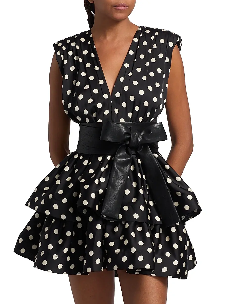 Bronx and Banco Women's Riley Polka Dot Ruffle Minidress | Thumbnail 3 Bronx and Banco Women's Riley Polka Dot Ruffle Minidress | Thumbnail 3