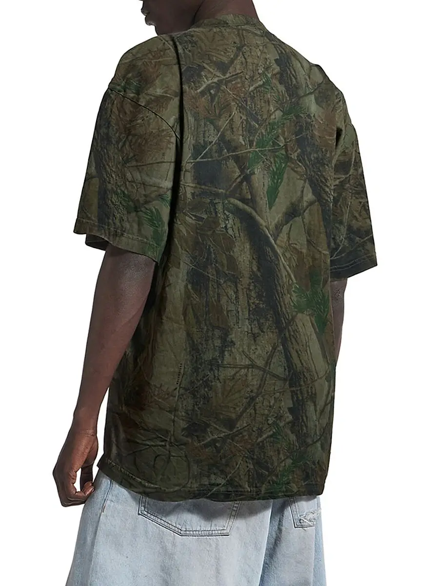 Balenciaga Men's B Diamond Twisted T-Shirt | Thumbnail 6 Balenciaga Men's B Diamond Twisted T-Shirt | Thumbnail 6